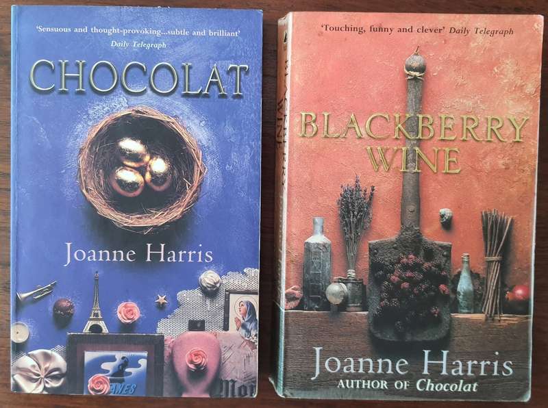 Joanne Harris:  Chocolat, Blackberry Wine